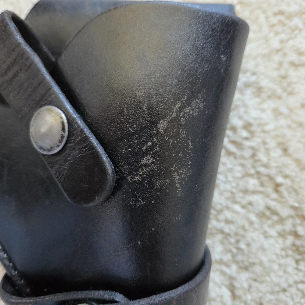 Vintage Brauer Bros Mfg Co St. Louis Leather Holster - Model H 7 - Brown